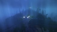 Ocean Monument is one of the prettiest structures in the game (Image via Mojang Studios)